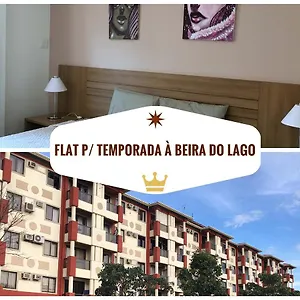  Apartamento Flat à Beira Do Lago Brasil